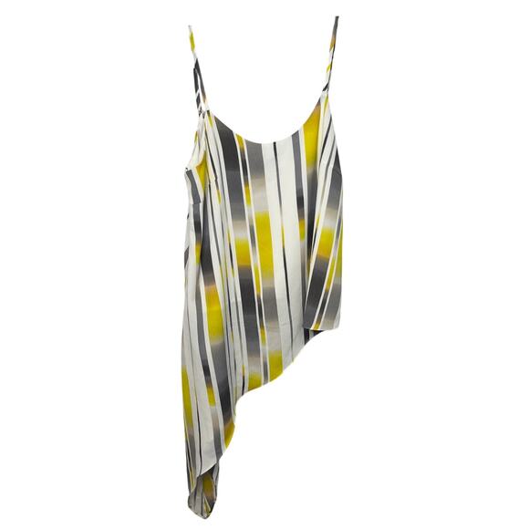 Strut & Bolt Asymmetrical Tank Top Stripes Y2K Size Medium Party Going Out Shirt - Picture 1 of 8